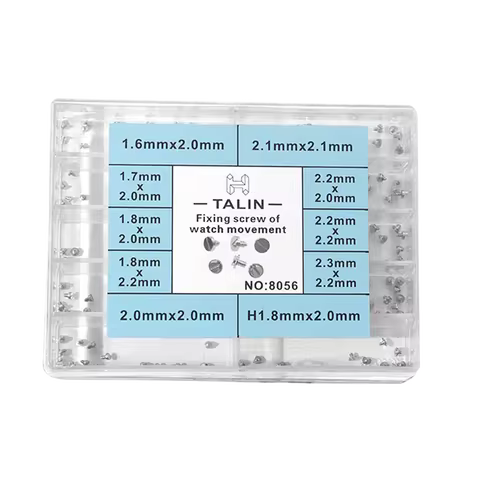 Watch Movement Fixing Screw Mix Sizes Compatible with NH35 2836 2824-2 8200 Watch Repair Part