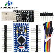 1PCS 6pin CP2102 USB 2.0 to TTL UART Module + 1PCS Pro Mini Module Atmega328 5V 16M For Arduino Comp