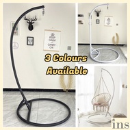 【 | INQUIRE TO ORDER】Nordic Ins Hammock Swing Chair Buaian Metal Steel Hanging Stand