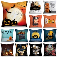 Single-sided printing Halloween pattern polyester cushion cover home decoration sofa Sarung Bantal car pillowcase