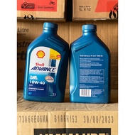4T SHELL ADVANCE AX7 10W-40