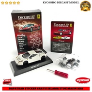 Kyosho Diecast Model Collection Edition Ferrari 458 White GT2ITALIA
