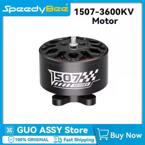 SpeedyBee 1507 3600KV Brushless Motor for Master3X 3 to 3.6 Inch FPV Racing Freestyle Drone Quadcopt