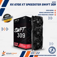 XFX Radeon RX 6700 XT 12GB GDDR6 SPEEDSTER SWIFT 309 BLACK RX6700XT