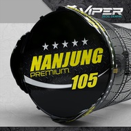 Stiker Decal Tebok Murai - motif SIMPLE NANJUNG Sangkar Burung Diameter 60 57 55 50 47 cm