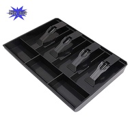 Cash Register Drawer -  Tray Replacement 4 Bill/3 Coin Cash Register Insert Tray,12.6 x 9.6 x 1.4Inc