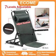 【On Hand】Tatami Chair Foldable Recliner Chair Leisure Reclining Bed Backrest Adjustable With Pillow