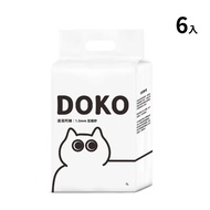 【Abao】Doko速凝阿姨豆腐砂-經典原味 (1.5mm/ 箱購/ 6入組)
