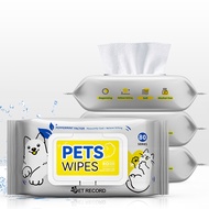 Pet Wipes Tissue Basah Kucing Untuk Mandi Tisu Kucing Basah Grooming Hewan Tissue Basah Bayi