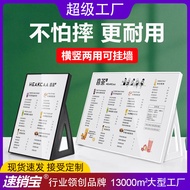 stands display Acrylic menu for milk tea shops, A3 table advertising signs, coffee shop orders. ynb8