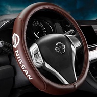 xps Car leather steering wheel cover For Nissan Teana j32 accessories 2021 breathable steering wheel
