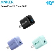 ANKER B8662 POWERPORT III COLORFUL NANO 20W - SINGLE USB-C POWERIQ
