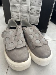 Belly Button Tokyo Bopper 灰色圓點厚底鞋