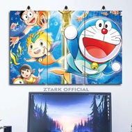 DORAEMON 3D WALLPAPER CARTOON ROOM DISPLAY 45X30 MULTIPANEL WN0FC/Z17AQ DORAEMON CARTOON ROOM POSTER