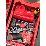 Milwaukee - M12FIW2F12-0 บล็อกกระแทกไร้สาย 1/2" พร้อมกล่อง Packout -8435 + 3D Print ไม่รวมลูกบล๊อค