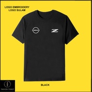 Round Neck T shirt Microfiber Quick Dry Fit Jersey Logo Embroidery Sulam New Nissan 400Z Proto Fairl