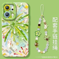 oppo reno 12 pro casing oppo reno 5f casing Oil Painting Fireworks Suitable for oppoReno14 Phone Cas