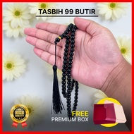 Wearmoura Black Pearl Prayer Beads Elegant Pearl Prayer Beads/ Complete Prayer Beads/ 99 Beads