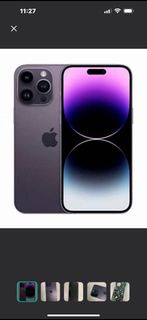 Apple iPhone 14 Pro Max 紫色 連case