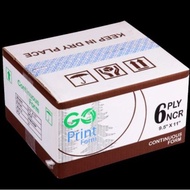 CONTINUOUS FORM 9.5 x 11/2 6 PLY NCR PRS (SIZE 2) computer form 2ply computer form 2ply 2ply compute