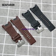 Top Layer Leather for Diesel DZ1216 DZ1273 DZ4246 DZ4247 DZ4287 Surface Notch Men s Watch Band 32mm*18mm Watch