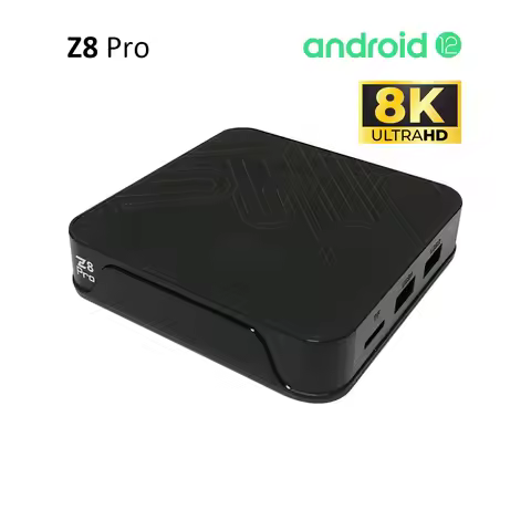 8K Android 12 Smart TV Box Z8 Pro Features H618 Quad Core 4K 1080P Full HD H.265 HEVC Video Play WiF