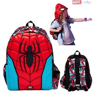 Australia Smiggle Medium School Bag Spiderman Hat Backpack Kindergarten First Grade Backpack