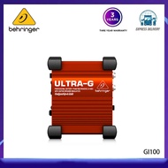 BEHRINGER ULTRA-G GI100 Professional Battery/Phantom Powered DI-Box with Guitar Speaker Emulation