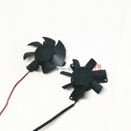 [Computer Cooling Fan] Yuyu Quadruple Screen HD6450 GT730 RX560 HD7750 Multi-Screen Graphics Card Fa