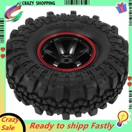 110MM 1.9 Inch Rim Tyre Wheel Tire for 1/10 RC Rock Crawler SCX10 D90 TRX4