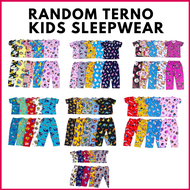 Terno Women Pambahay Kids Clothes Kids Terno Cotton Sleepwear For Kids Terno Gift Set Pajama Terno Kids Clothes Sleepwear