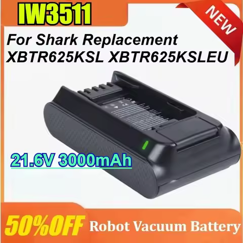 IW3511 For Shark Replacement XBTR625KSL XBTR625KSLEU 21.6V 3000mAh Li-Ion Battery High-Quality Sweep