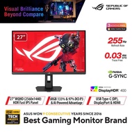 Asus ROG Strix XG27ACMES QHD Gaming Monitor – 27-inch 2560x1440, 255Hz OC (Above 144Hz), 0.3ms, Fast