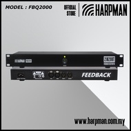 HARPMAN FBQ2000 2U DIGITAL SIGNAL FEEDBACK DESTROYER (2 IN 2 OUT)
