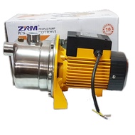 ZRM ปั๊มเจ็ท ไฟฟ้า ปั๊มหอยโข่งไฟฟ้า 1นิ้ว ใบพัดสแตนเลส มอเตอร์ 0.3 KW/0.4HP 220V รุ่น ZJM300S