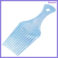 Hair Pick for Curly Hair Afro Pick Comb Wide Tooth Hair Detangling Comb Plastic Curly Hair Detangler