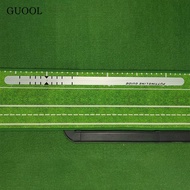 GUOOL SiaBiced Golf Putter Straight Ruler Golf Correction Putter Ruler Equipment Indoor Outdoor