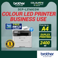 Brother MFC-L3760CDW A4 Color Laser Print Scan Copy Fax LED Duplex Wireless Mobile APP ADF Wifi Dire