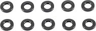 INFINITY A006-10 Aluminum Spacer 3x6x1.0mm (Black/10pcs)