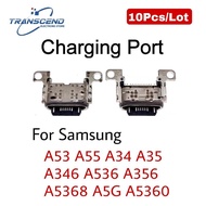 10PCS USB Connector Dock Plug Socket Charging Port For samsung Galaxy A05 A15 A25 A35 A55 A13 A04 A0