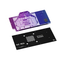 GPU 銅 LED 水冷ヘッド For Asus RTX5090 RTX5090Ti RTX5080 RTX5080Ti RTX5070 RTX5070Ti RTX5060 RTX5060Ti (Fo