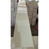 Plafon PVC Putih polos glossy 04 7mm harga Per1Dus Lokal