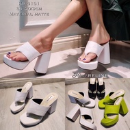 Ks.3131 Hells Chungky 9cm / Heels 9cm thick / Clips Heels reline 9cm