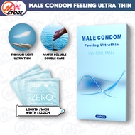 Feeling Ultra Thin 001 Condom Male Condom Ha For Man Kondom Ultra Nipis Kondom Seks Kondom Men 超薄避孕套 安全套
