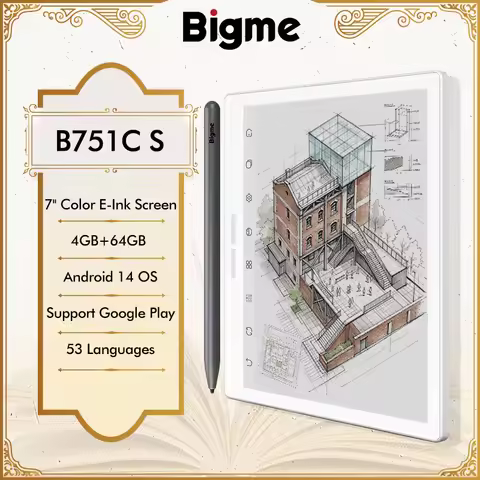 Bigme B751C 7-inch Color E-Ink Screen E-Book Reader Electronic Paper Book Reading E Ink Ebook Ereade