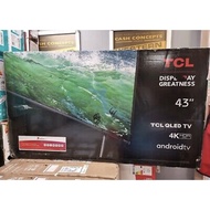 TCL 43inch QLED Android Smart 4K TV
