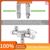 F&L♘Aquarium Tank CO2 Splitter Regulator Distributor Needle Fine Adjusting Valve for CO2 Regulator w