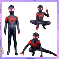 Spiderman Into The Spider Verse Costume/Costume Miles Morales Boys