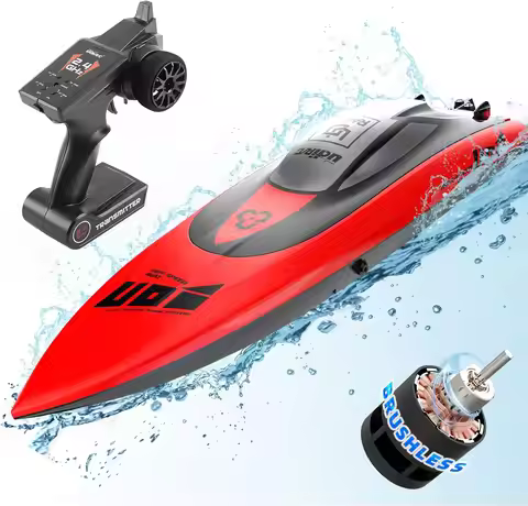 UDIR/C UDI010 UDI021 Brushless RC Boat for Adult & Kid 40 Km/h Fast Remote Control Boat for Pools & 