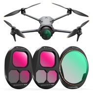 K&F Concept  Drone Filter DJI Mavic 4 Pro Filter Kit  (CPL+ND8+ND16)/(ND8+ND16+ND32+ND64)